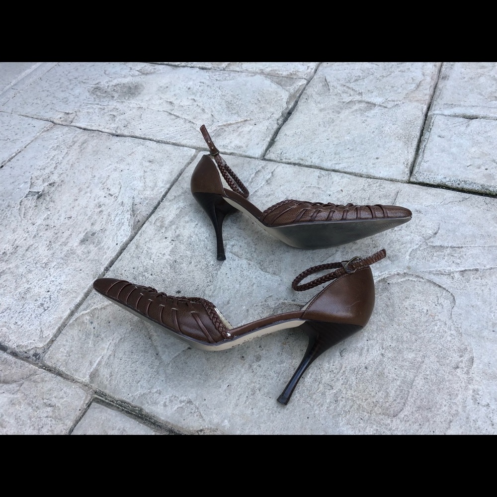 BCBG Strappy Sandals Heels Pumps - Picture 2 of 5